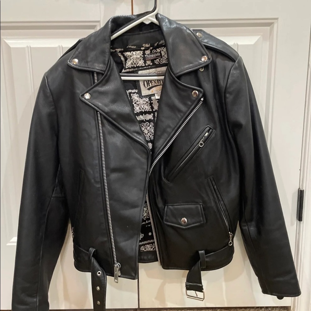Leather jacket